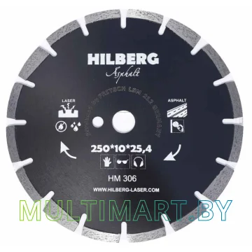 Отрезной диск алмазный Hilberg HM306